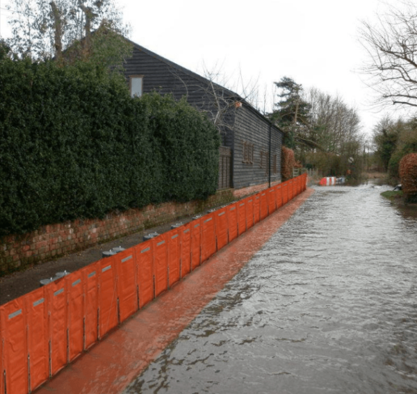 barrière contre les inondations